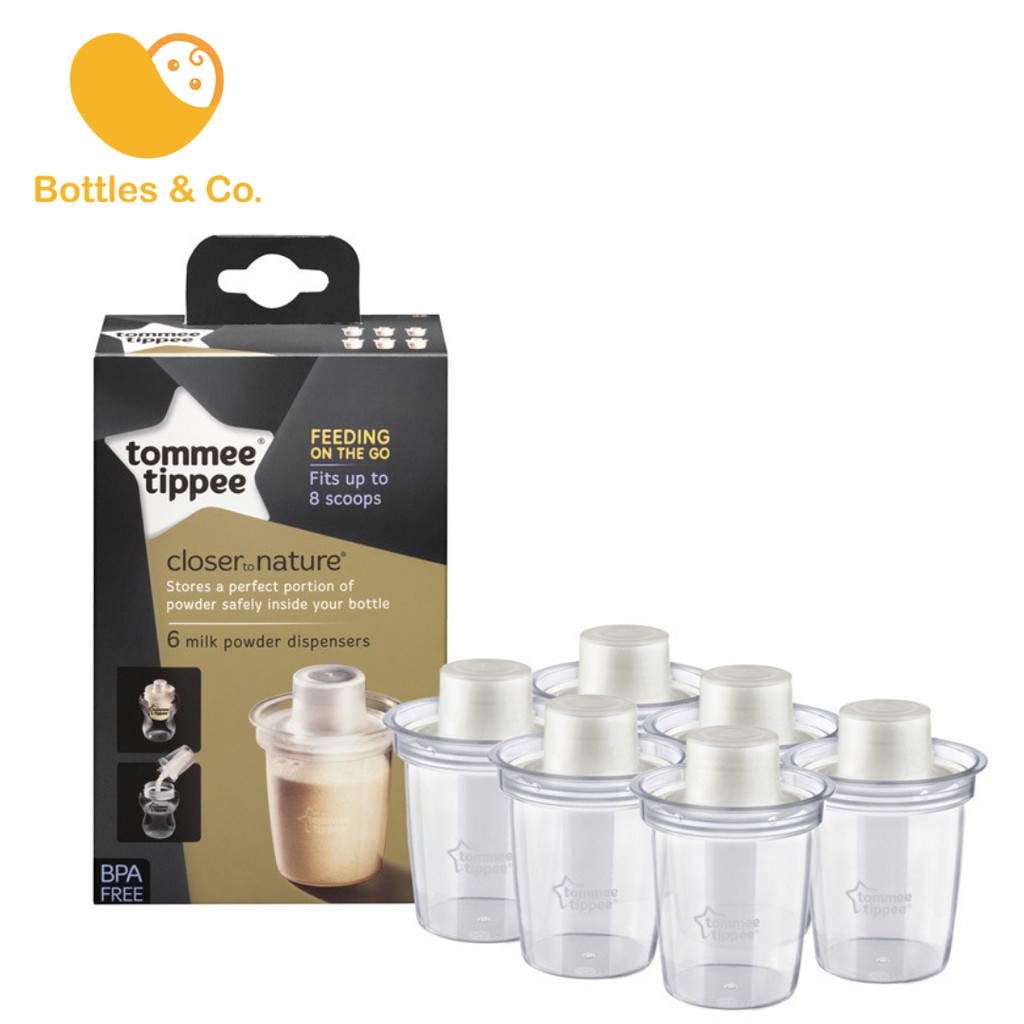 Tommee Tippee Milk Powder Dispensers x 6 Shopee Singapore
