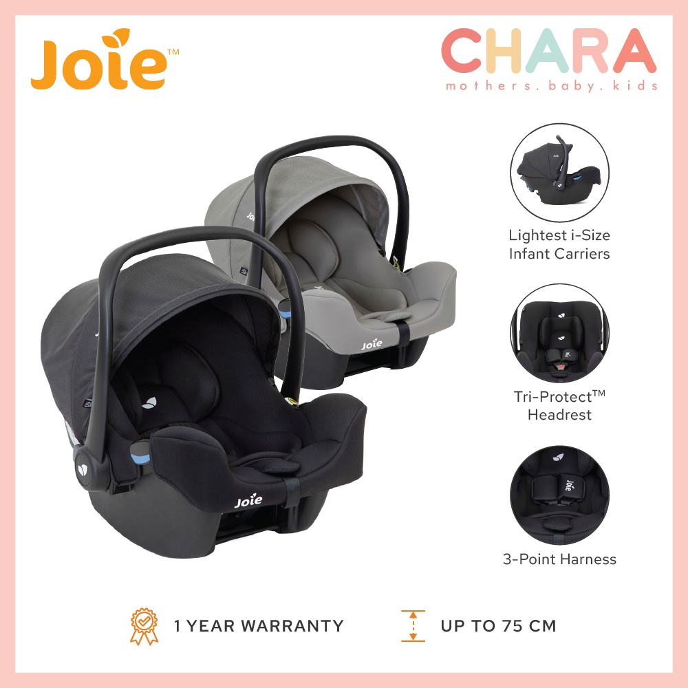 Joie iSnug Infant Car Seat (2 Colors) Shopee Singapore