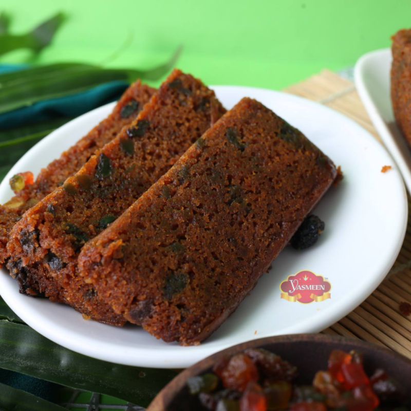 Kek Kukus Buah Yasmeen (Steamed fruit cake) Shopee Singapore