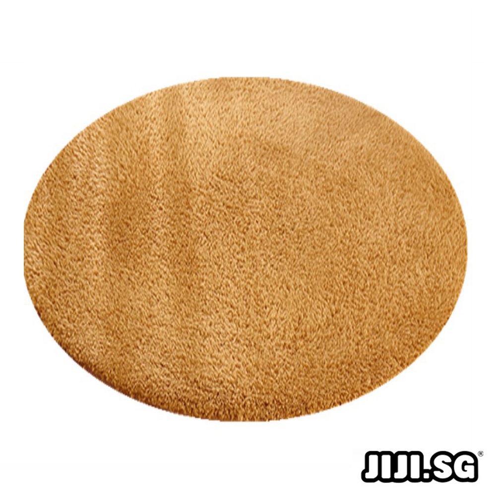 (JIJI SG) [Clearance] Silky Floor Mat (Round) Floor Mat / Bathroom / Kitchen / Living Room