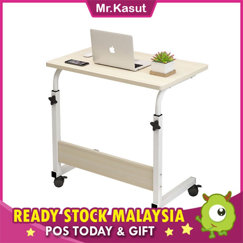 Mr.Kasut Bedside Table Simple Bedroom Computer Table Besar on the Bed