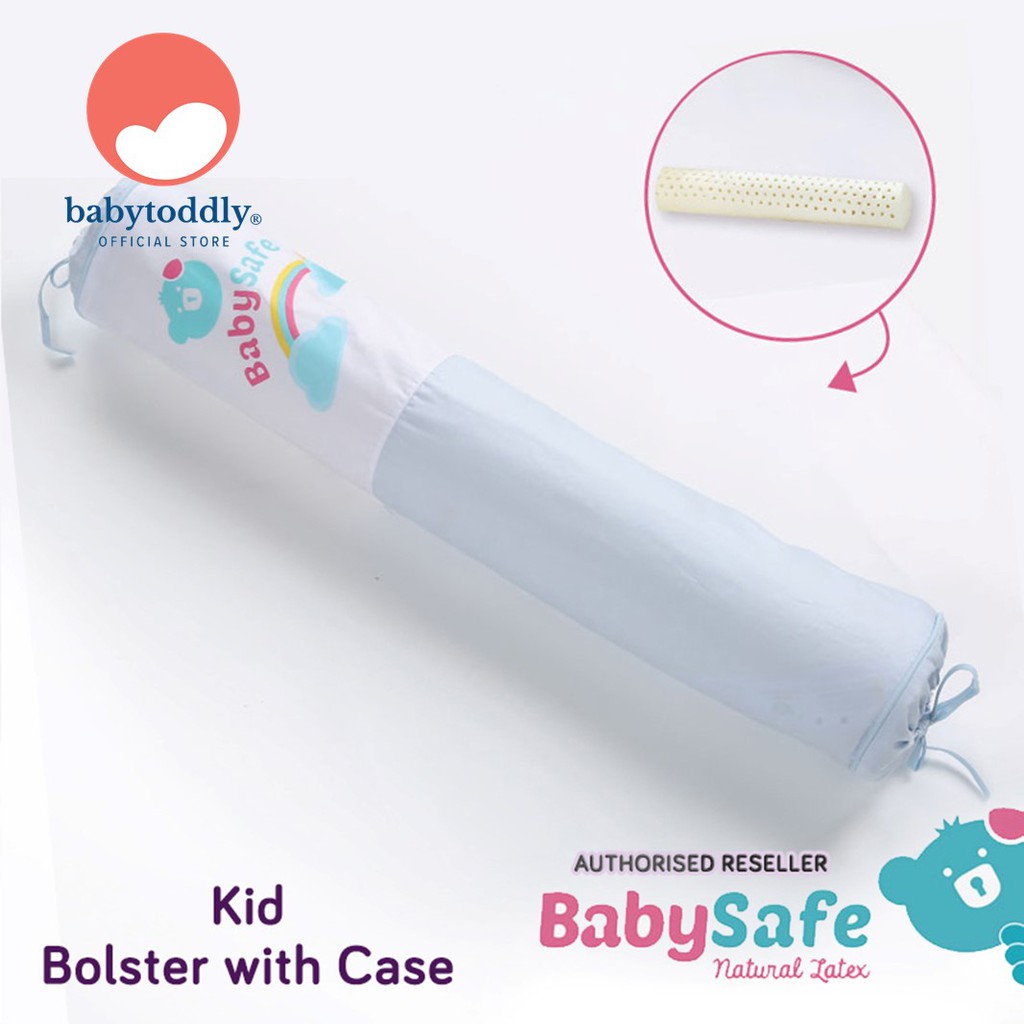 Babysafe Baby Latex Kids Bolster With Case (Natural Latex) Shopee Singapore