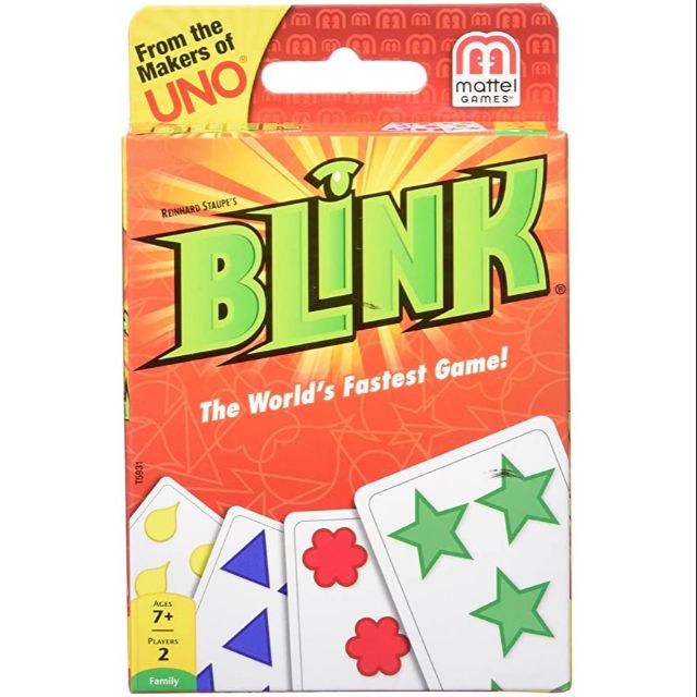 UNO BLINK 60 Cards Game Board Games Shopee Singapore