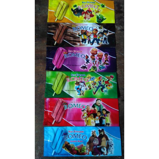 Romeo Packaging Ice PackagingPopsicle PackagingIce Stick Packaging