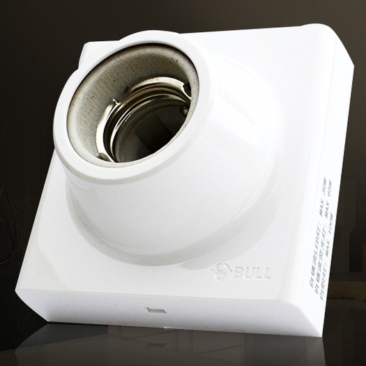 High Quality E27 bulb holder for screw bulb/ 86mm X 86mm ceramic bulb