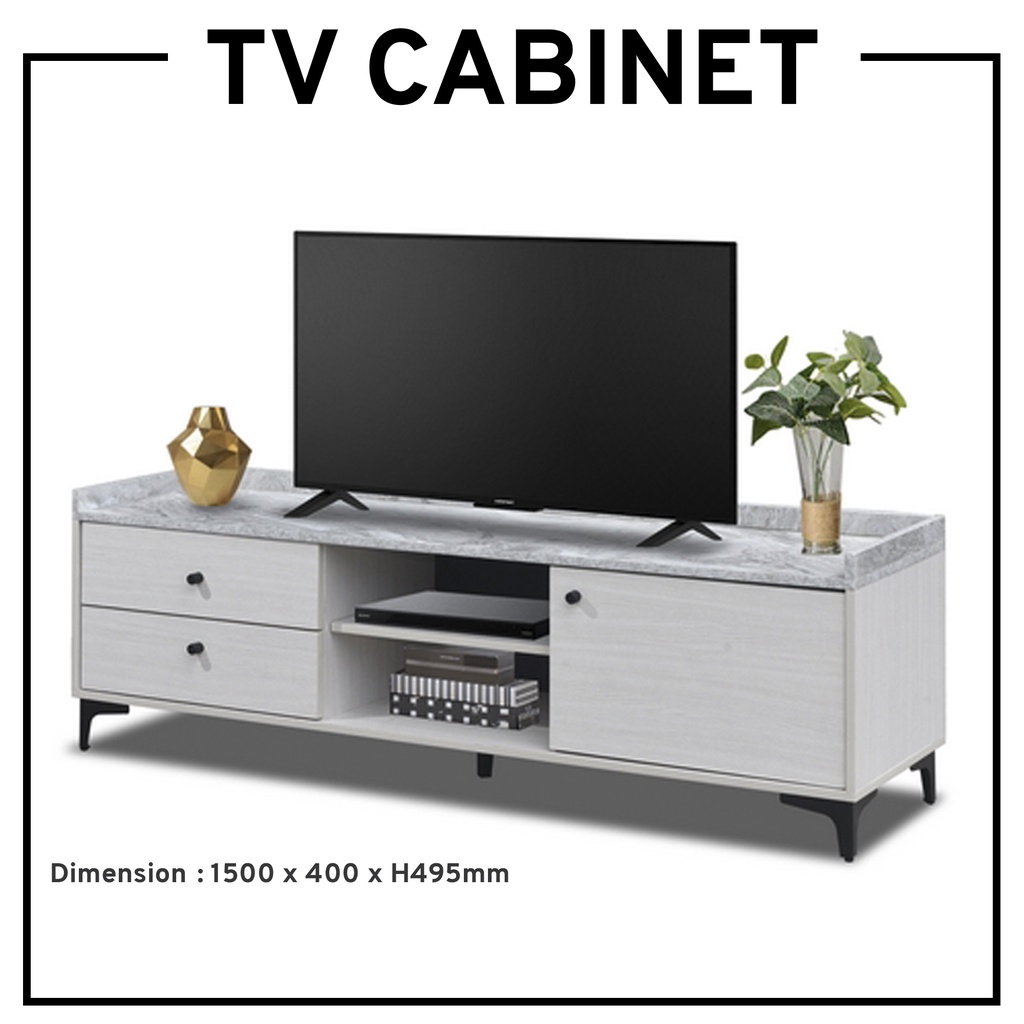 Tv Marble Top Tv Console Tv Media Rack Living Room Furniture