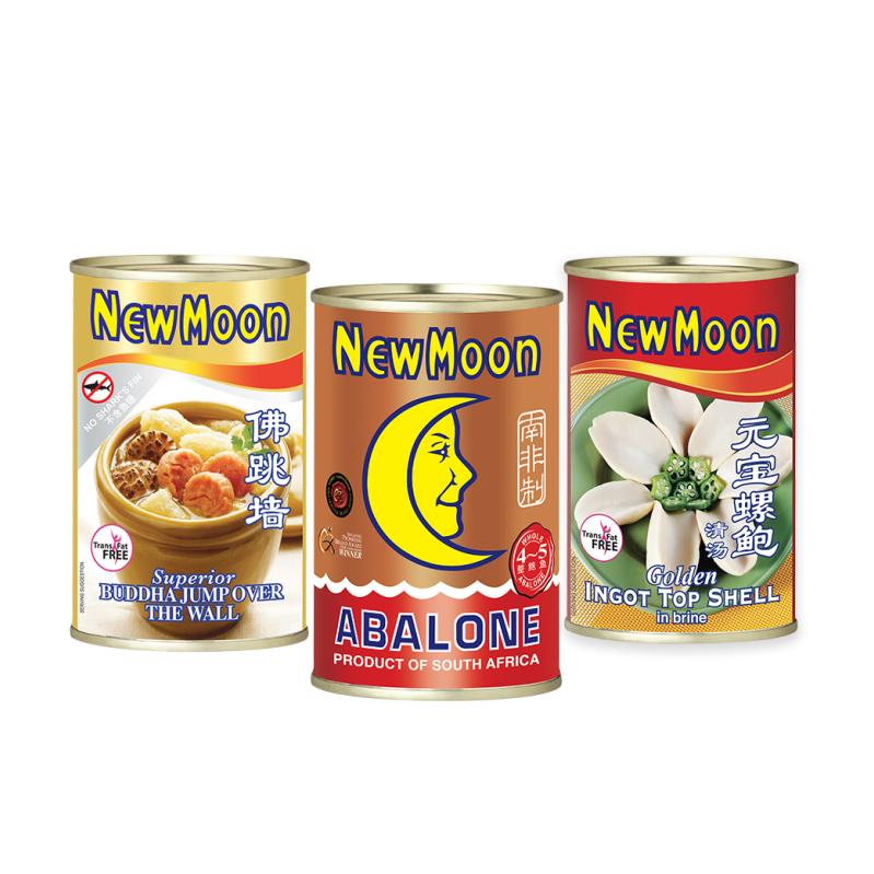 Bundle of 3 New Moon South Africa Abalone Set Shopee Singapore