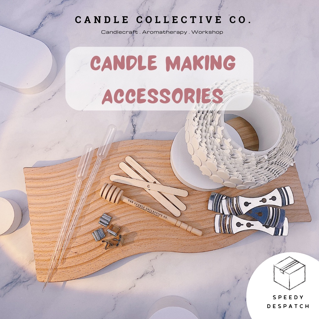 Candle Making Accessories Wick Stickers Wood Wick Tabs Pipette I