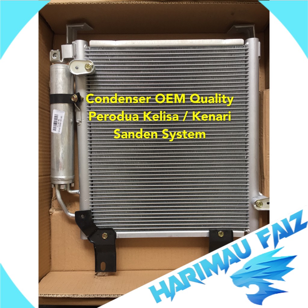 HarimauFaiz Condenser, Perodua Kelisa/ Kenari, Sanden System, Car