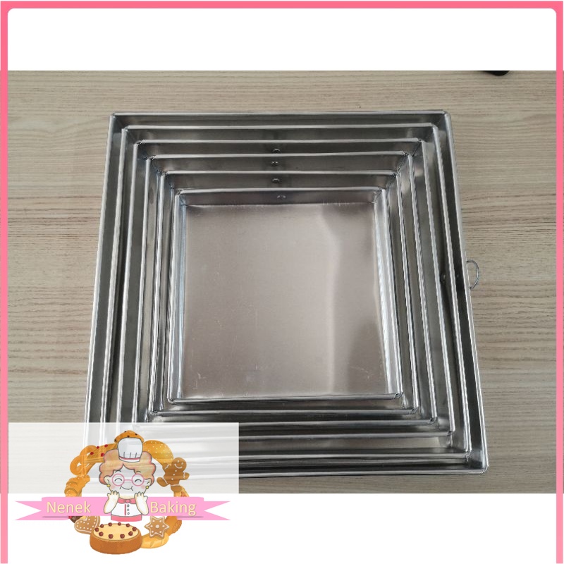 Square Swiss Roll Baking Tray Tin/ Square Cake Mould Tin Shopee Singapore