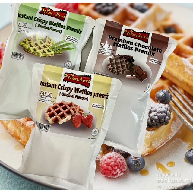 Instant Waffles Premix ( 3 Flavors x 500g each ) Shopee Singapore