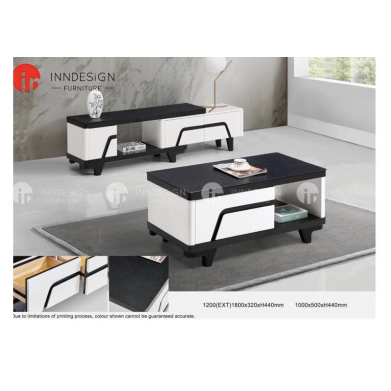 TV1197/CT1096 EXTENDABLE TV CONSOLE / COFFEE TABLE (FREE DELIVERY AND