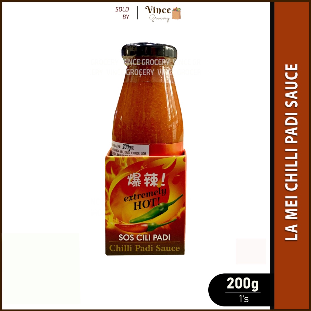 SAN SHU GONG La Mei Chilli Padi Sauce Sos Cili Padi 三叔公 辣妹指天椒辣酱