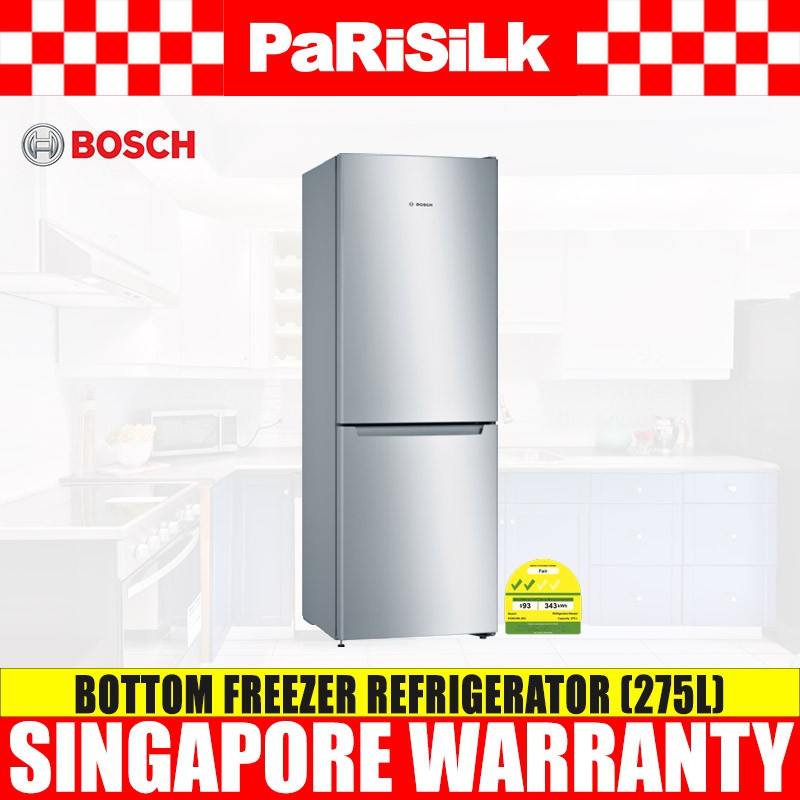 Bosch KGN33NL30O Bottom Freezer Refrigerator (275L) Shopee Singapore