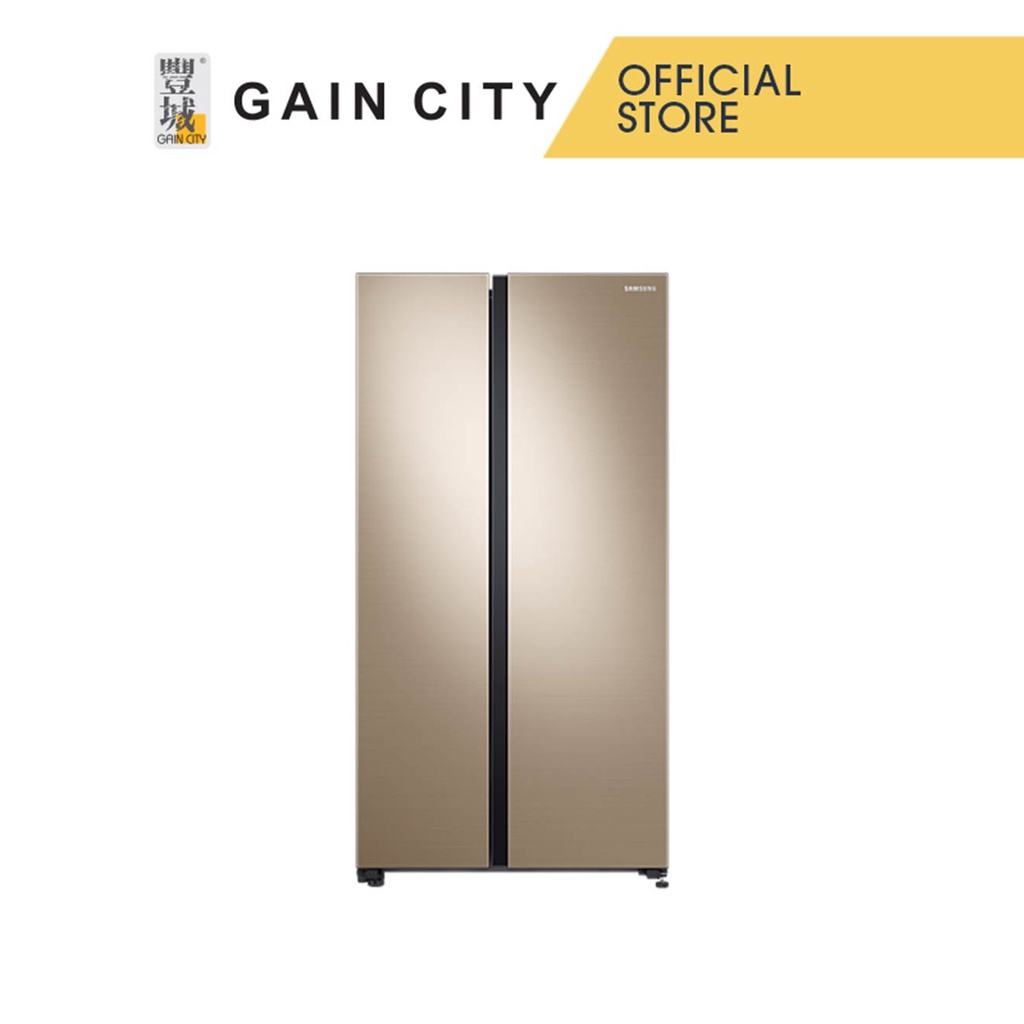 Samsung Side By Side Fridge Rs62r5006f8/ss Shopee Singapore