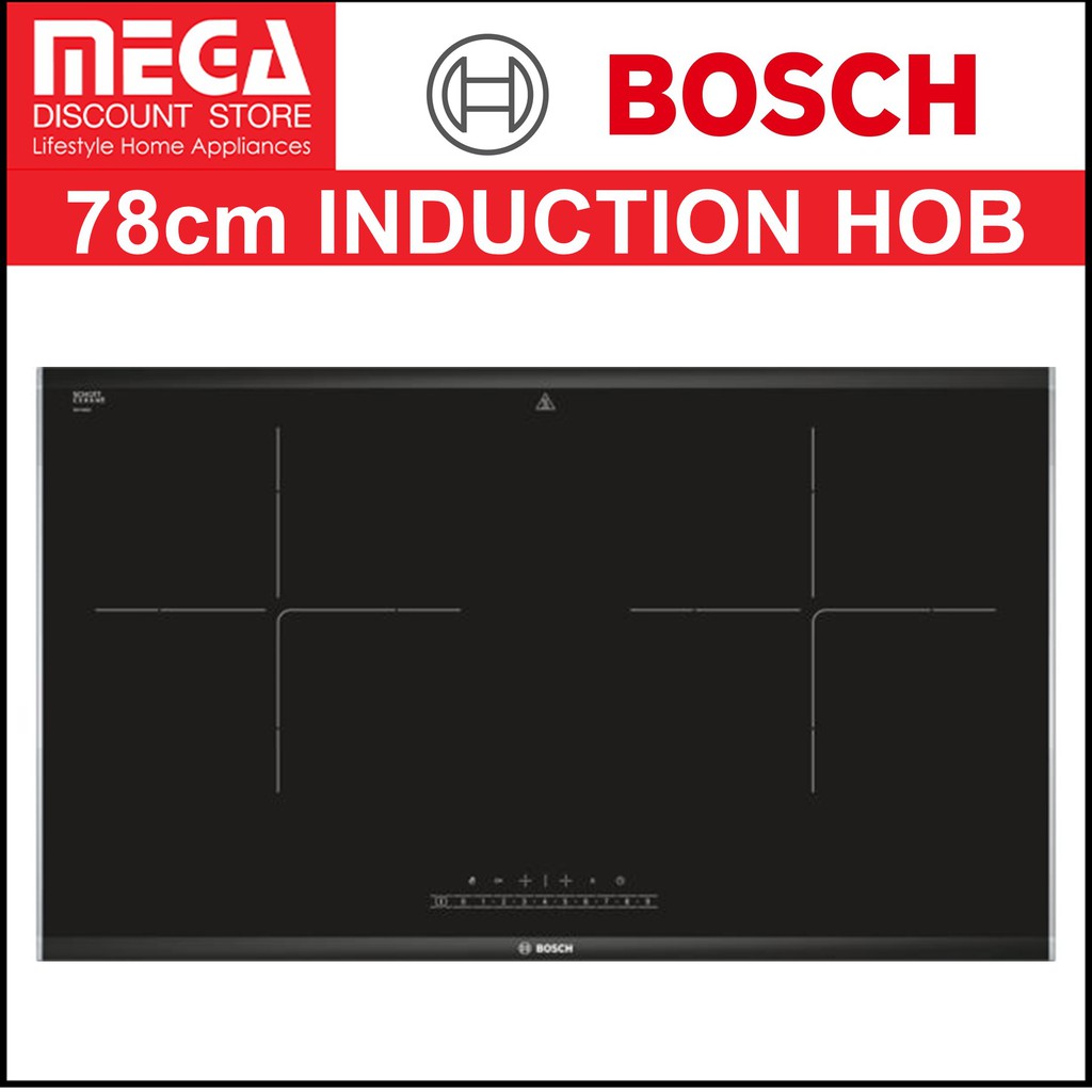 BOSCH PPI82560MS 78cm 2Zone INDUCTION HOB Shopee Singapore