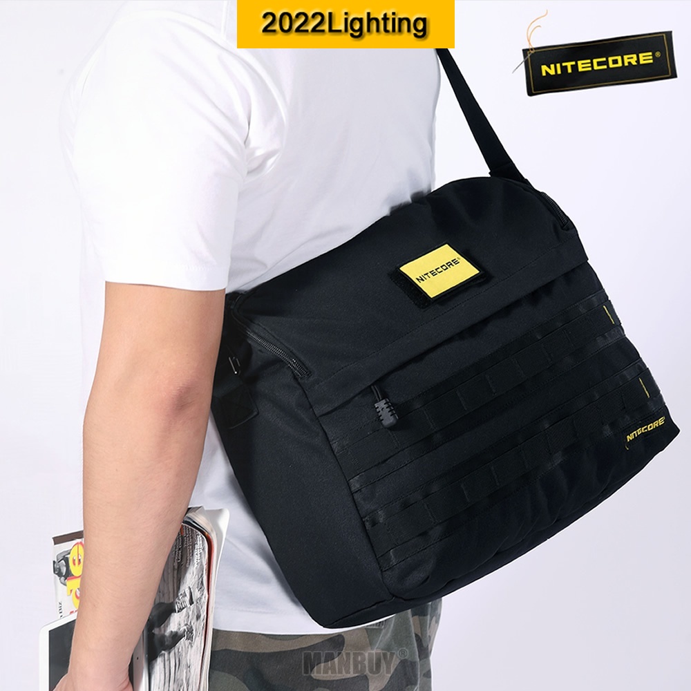 Nitecore SLB09 9L Black Outdoor Commuter Sling Bag Shopee Singapore