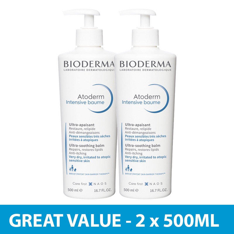 Bioderma Atoderm Intensive UltraSoothing Balm for Eczema, Psoriasis or