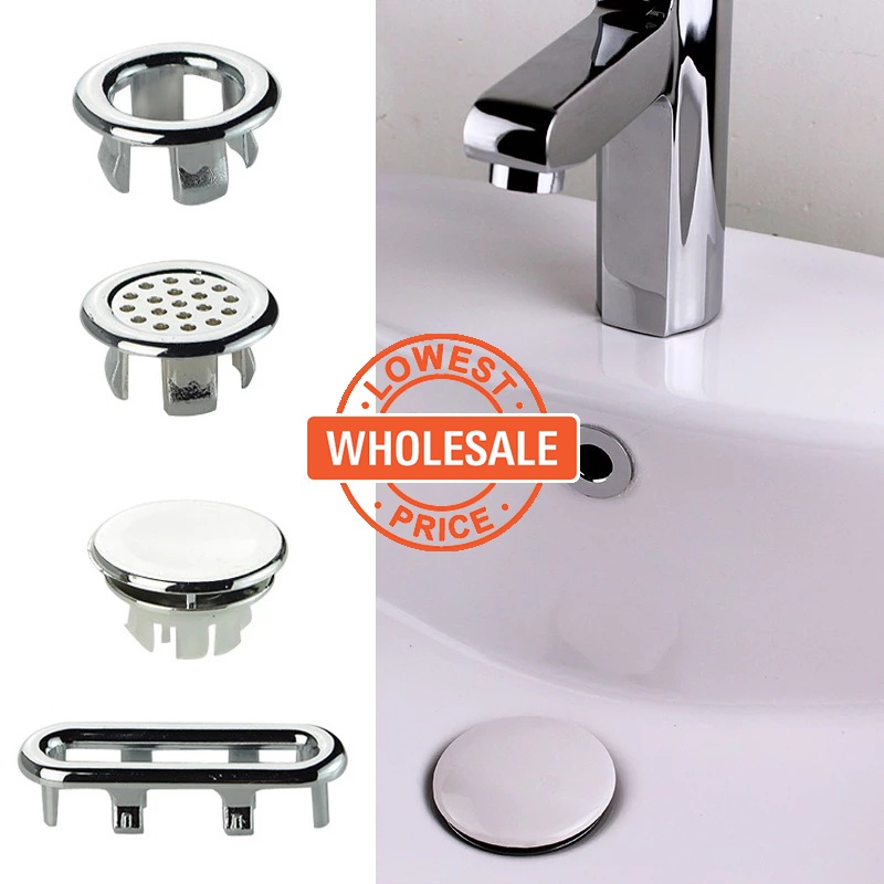 [Wholesale Price] Sink Overflow Ring Cover / Bathroom Sink Hole Trim