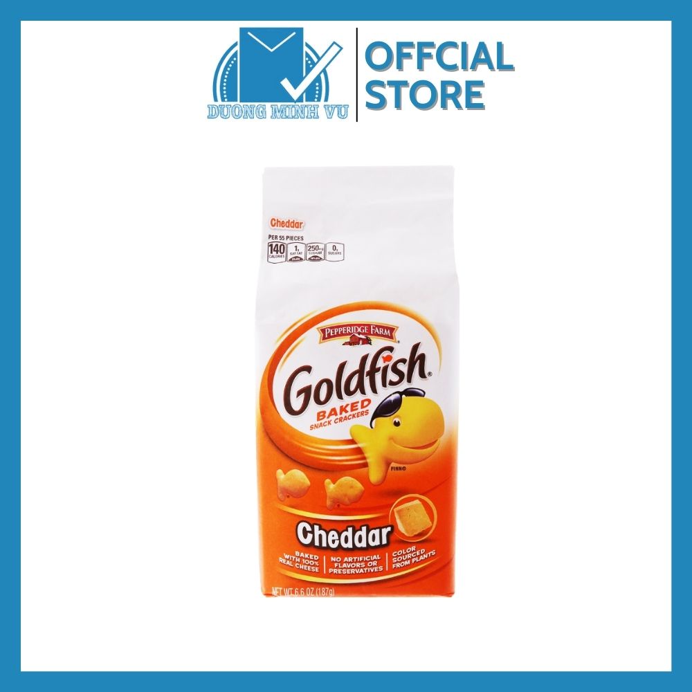 Goldfish Fish Biscuits Cheddar Pepperidge Farm 187g Shopee Singapore
