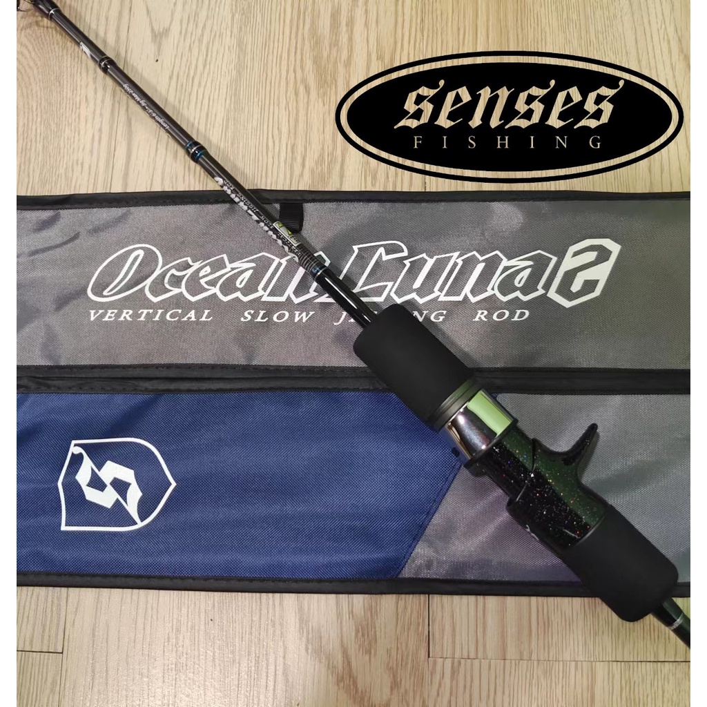 SENSES OCEAN LUNA 2 JIGGING ROD (SPIRAL GUIDE) Shopee Singapore