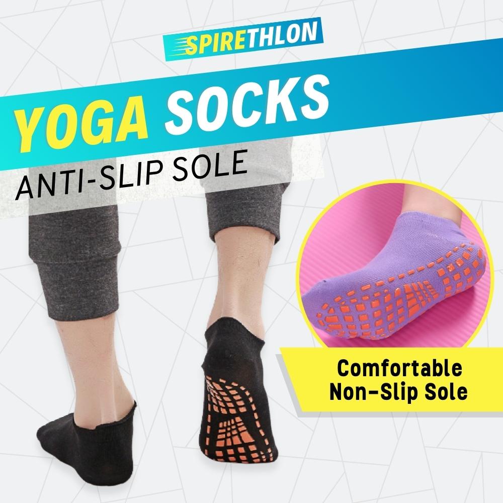 Grip Socks / Yoga Socks / Pilates Grip Socks / Non Slip Yoga Cotton