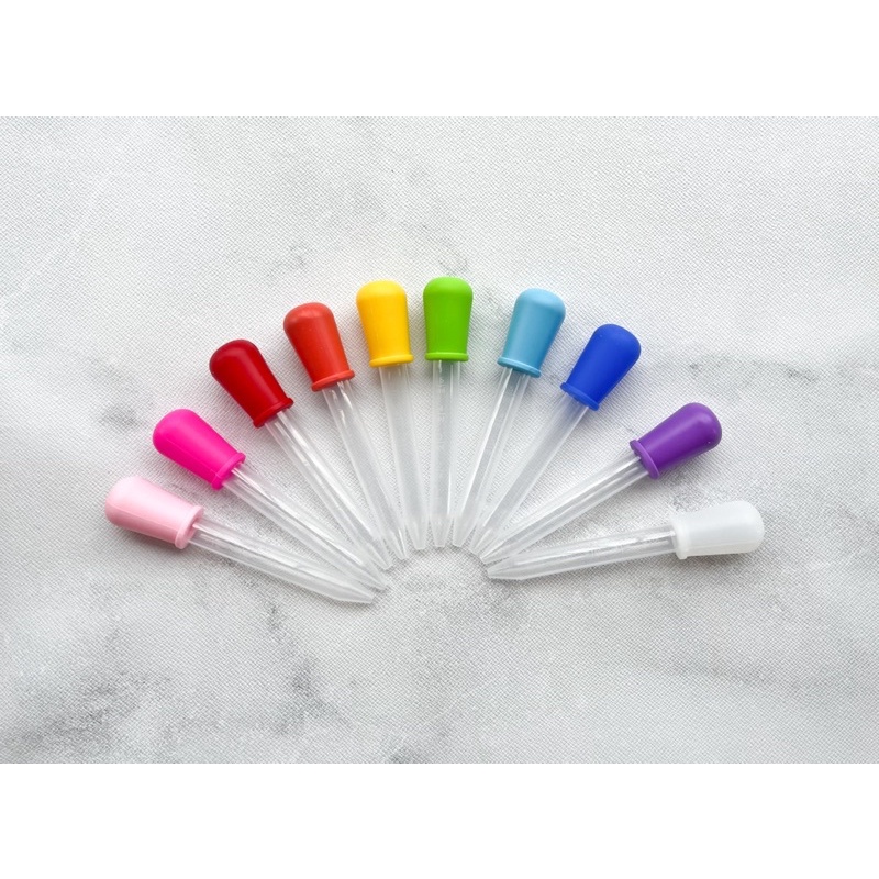 Lilomilo Colorful Plastic Children's Water dropper Pipette/ 5ml Small