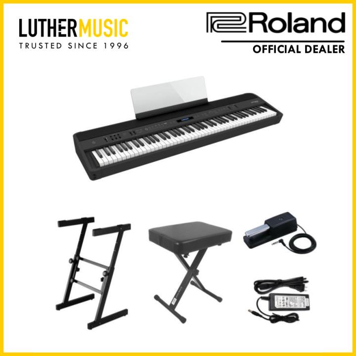 [OFFICIAL DEALER] Roland FP90X Home Set Bundle with ZStand, Keyboard