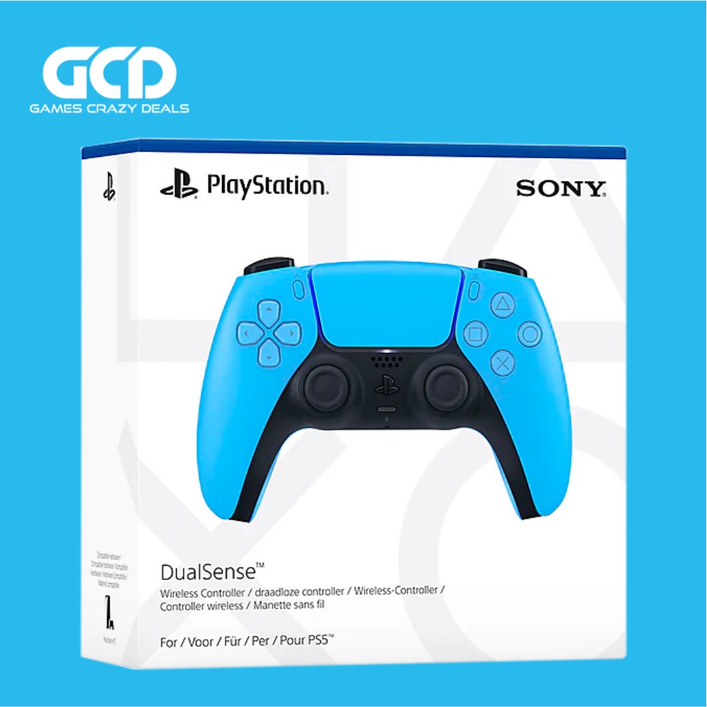 PS5 Dualsense Controller (Starlight Blue) Shopee Singapore