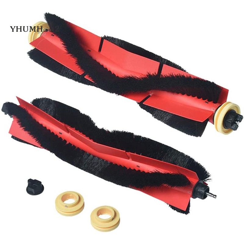 2 Pack Replacement Parts Main Brushes for Roborock S6,S5, S5 Max,Easy