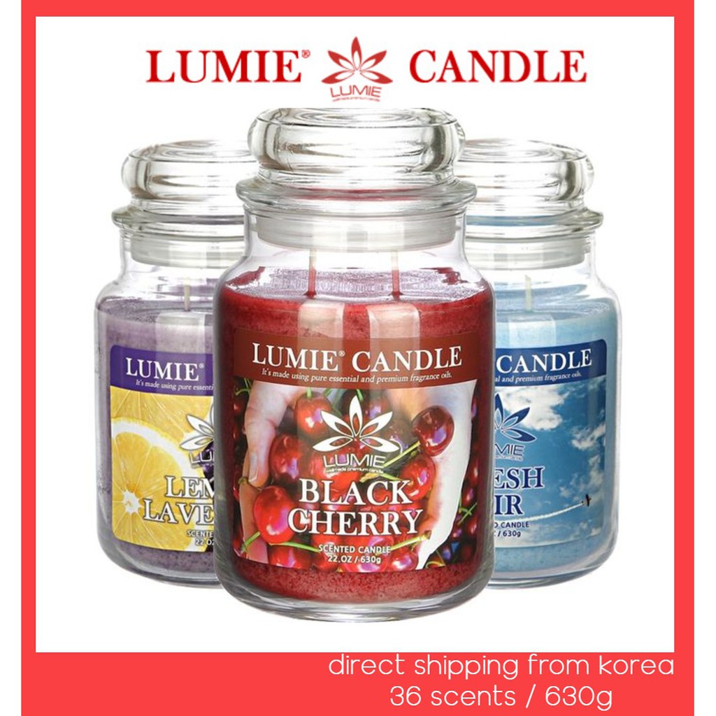 [Korea] 630g LUMIE Scented Candle Large Jar candle Aromatic candle