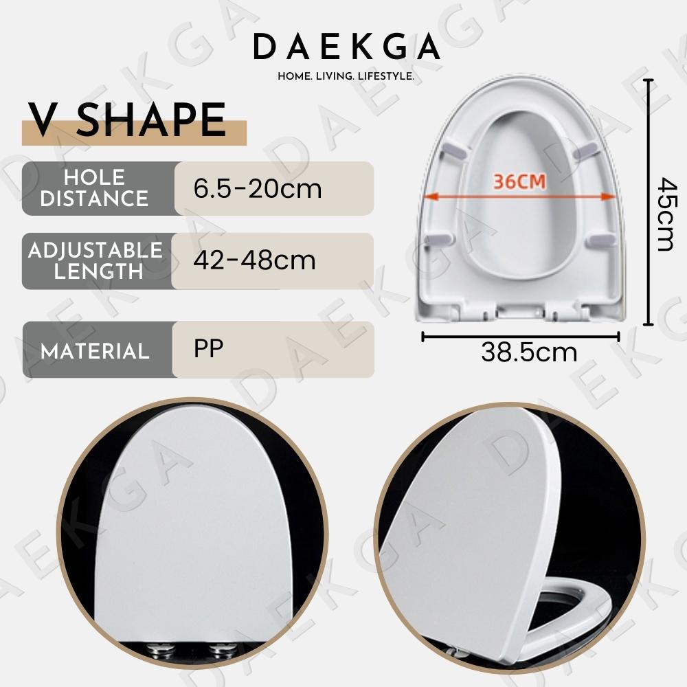 🇸🇬 Quick Release Toilet Seat Cover / AntiSlam Closing Toilet Bowl Seat