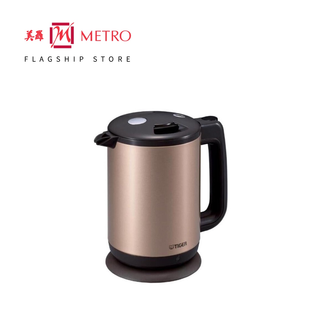Tiger 1L Double Wall Electric Kettle PCDA10S Available in 2 Colours