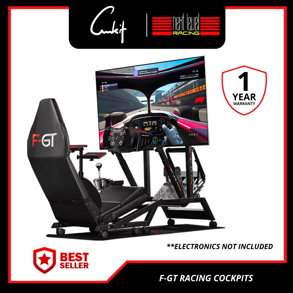 NEXT LEVEL RACING FGT Racing Simulator Cockpits PC PS4 PS5 XBOX