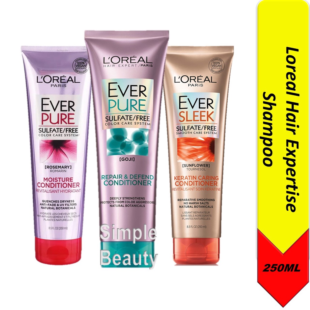 Loreal Hair Expertise Conditioner, 250ml Shopee Singapore