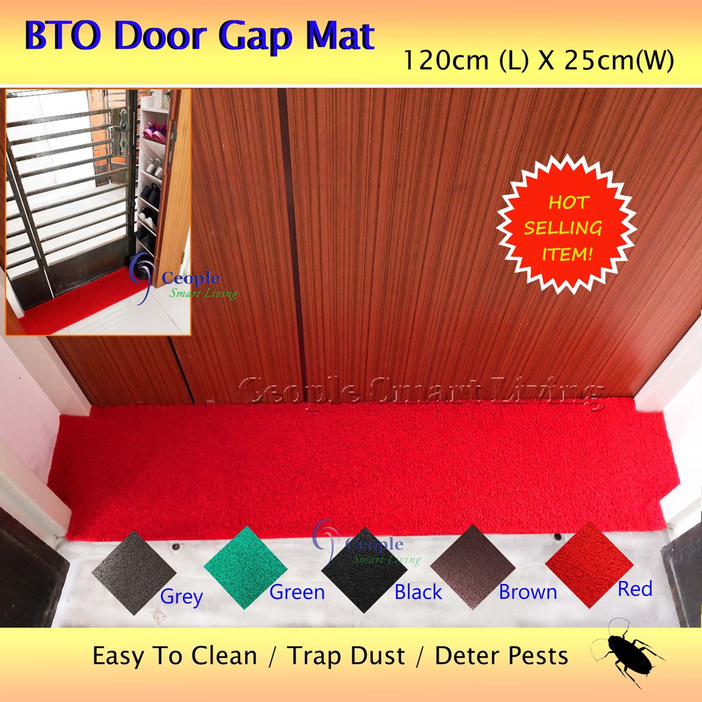 BTO Floor mat/PVC Floor Mat / BTO Door Gap Mat/HDB Door Gap Floor Mat