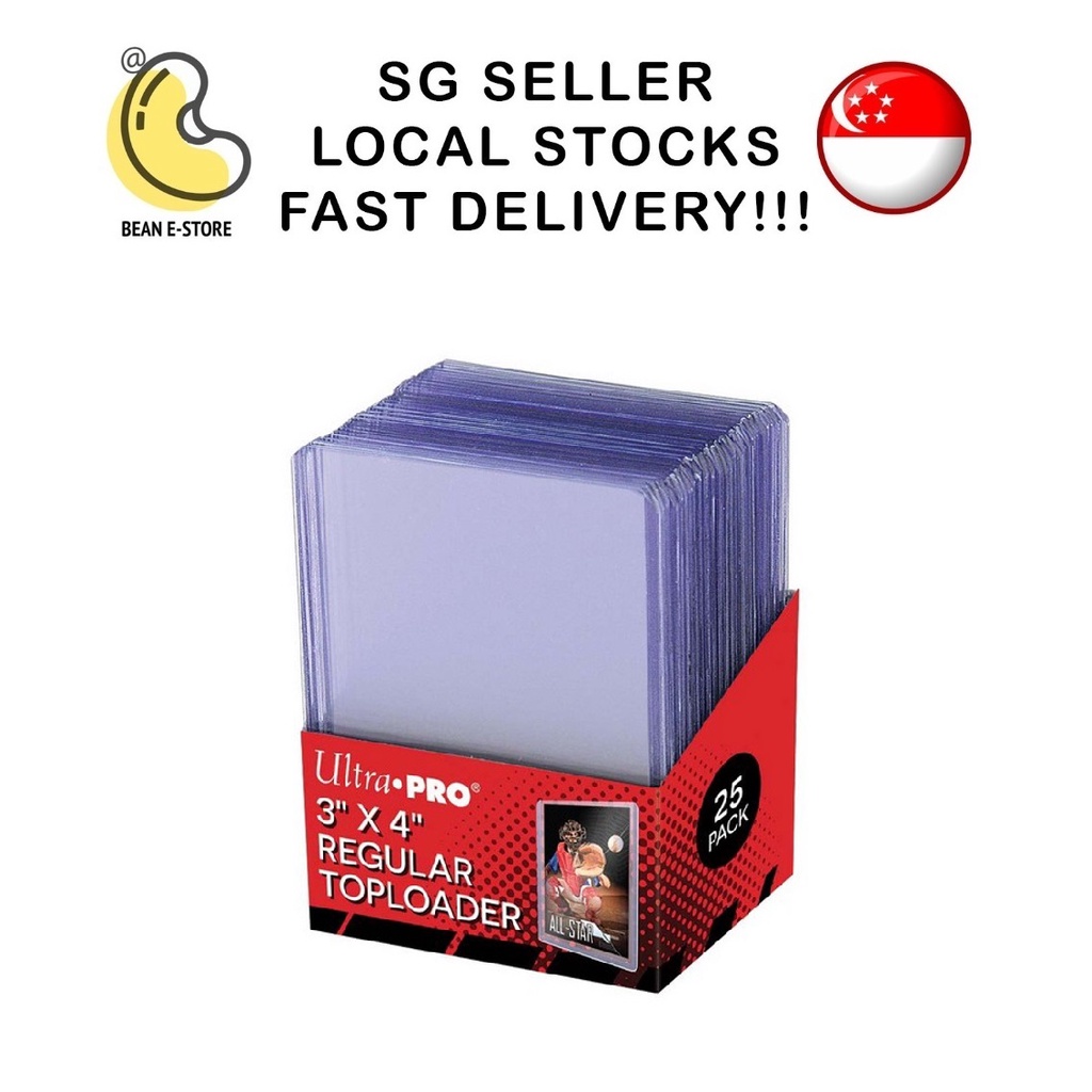 👍CHEAPEST!!!👍 Ultra Pro 3"x4" TopLoader 25ct Top Loader Factory Sealed