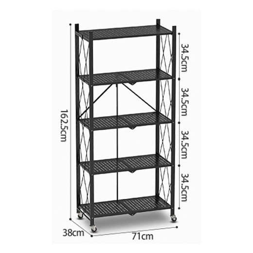 (JIJI SG) CAMILLE Folding Storage Metal Storage Kitchen Rack Shopee