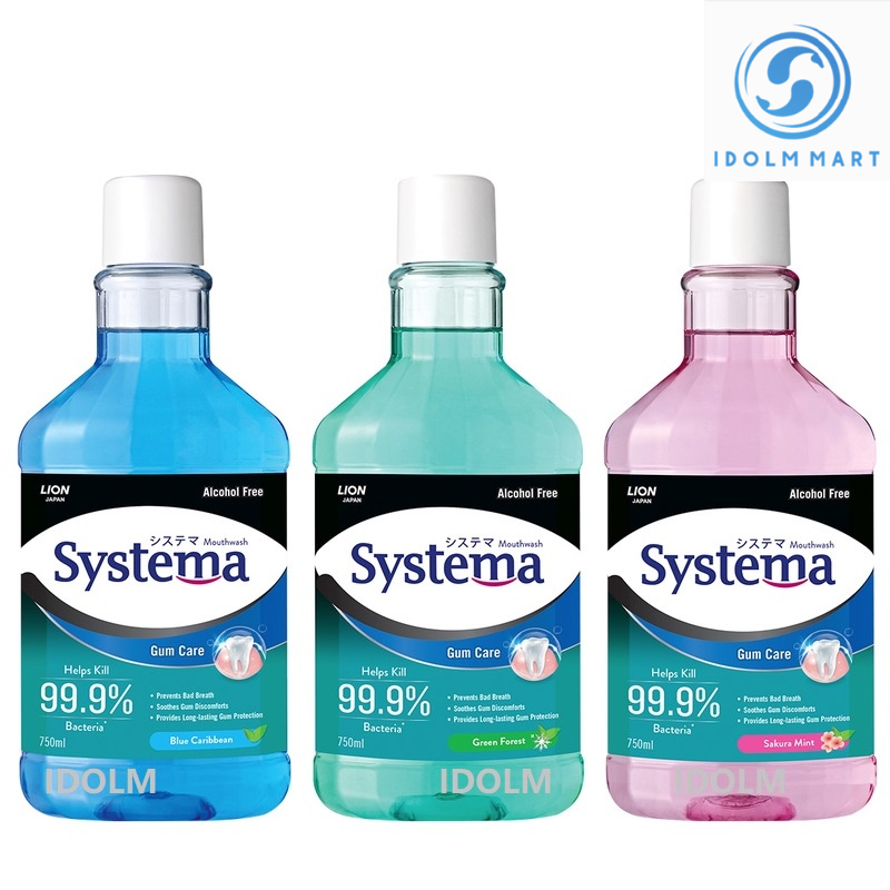 [ Bundle of 2 ] Systema Gum Care Mouthwash 750ml Shopee Singapore