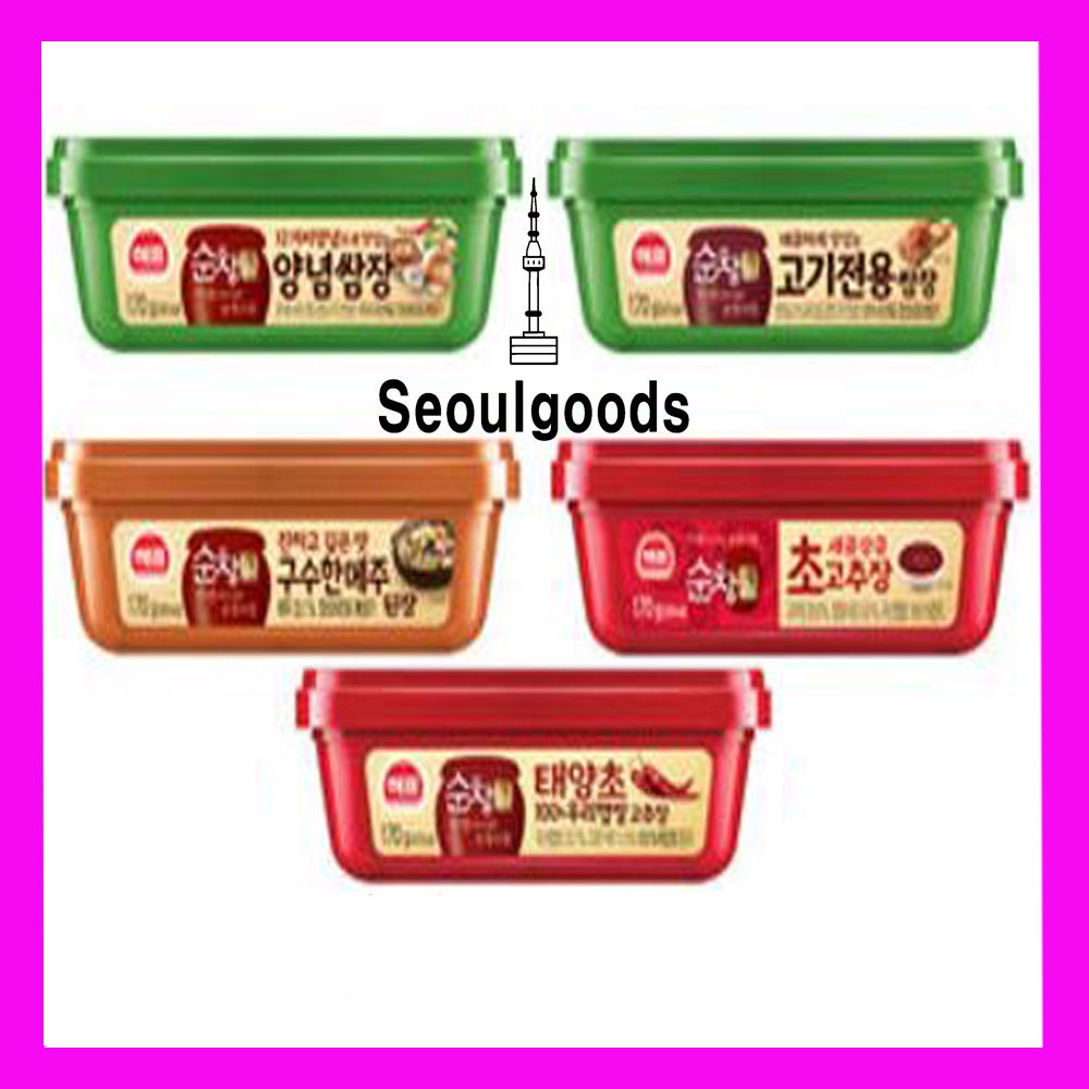 Korean Ssamjang Sauce/Gochujang/Doenjang/Vinegar Gochujang/Ssamjang for