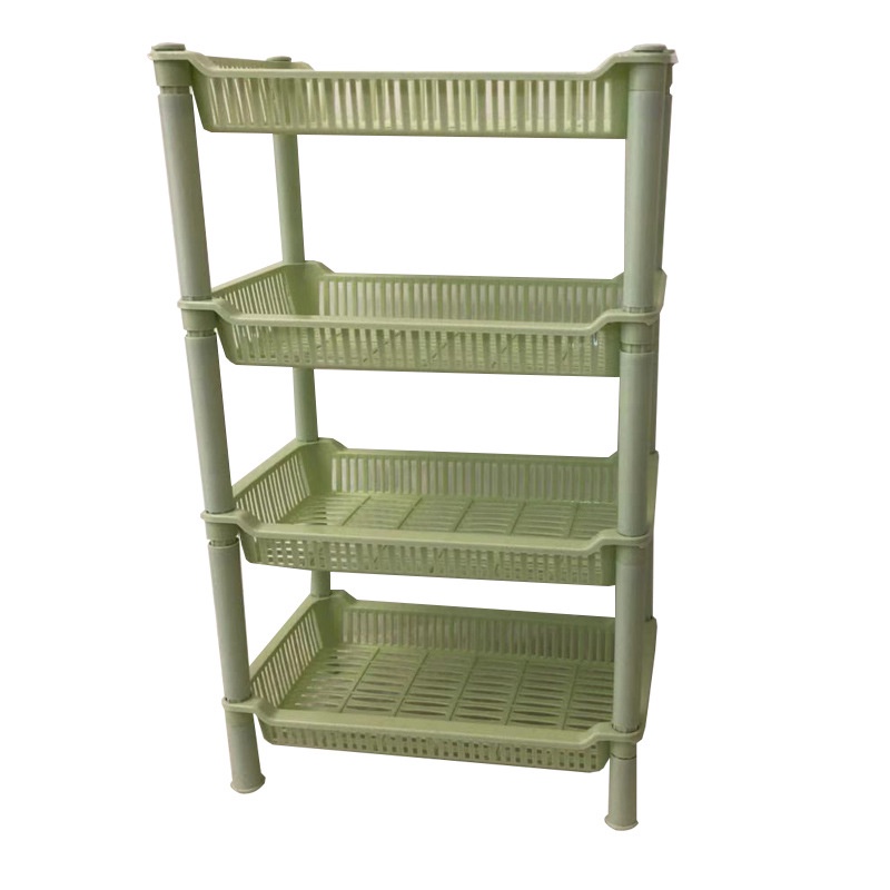 Plastic Kitchen Rack Bathroom Shelf Organizer Corner Storage Rack
