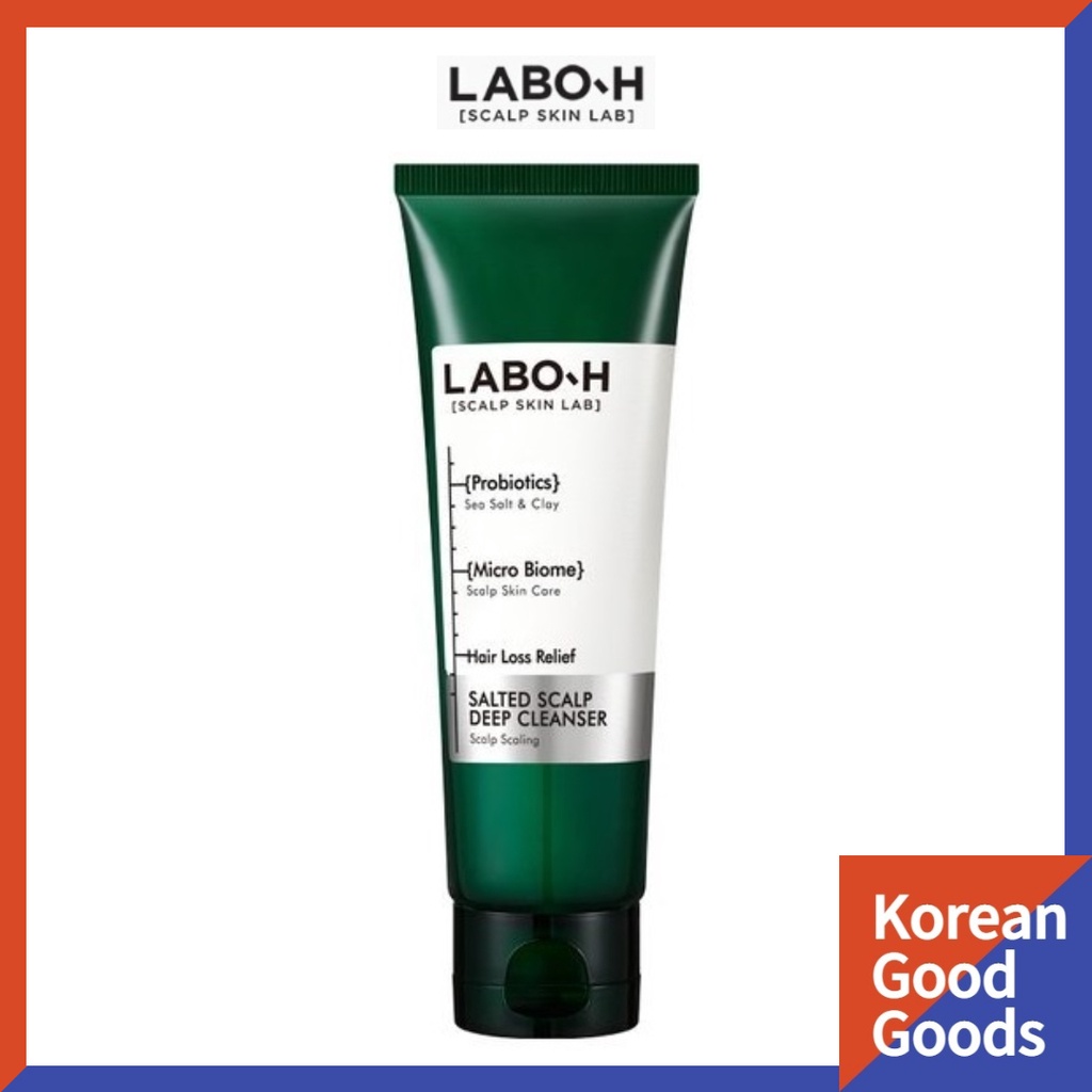 [Korea Brand][LABOH] Salted scalp deep cleanser 120ml ( Hair loss care