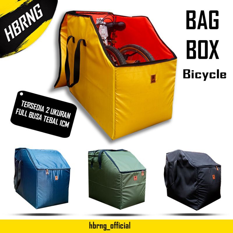 Pex Box Folding Bike Bag hbrng Folding Bike Box cover Bag Shopee Singapore