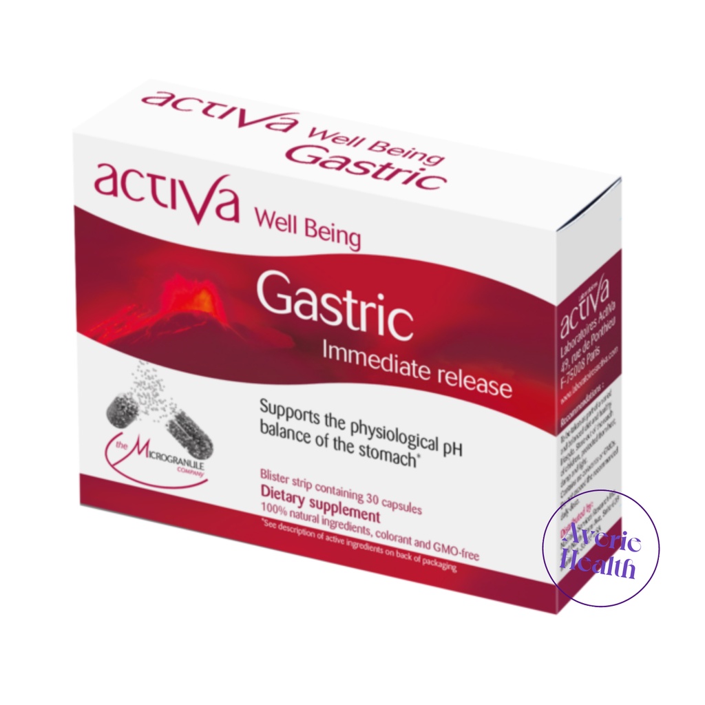 Activa Gastric Capsule 30s Proven Heartburn, Indigestion, Gastric