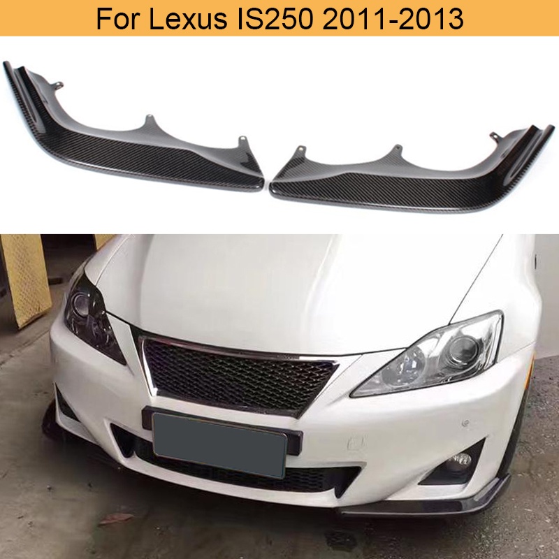 Car Front Bumper Splitters For Lexus IS250 2011 2012 2013 Car Front