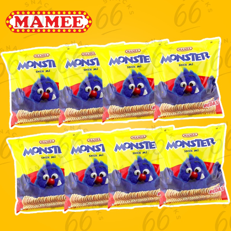Mamee Monster Hot & Spicy 8*25g Shopee Singapore