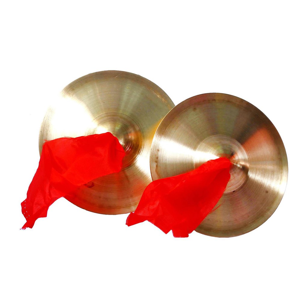 Traditional Lion Dance Brass Cymbals Chinese New Year CNY Deco [LOCAL