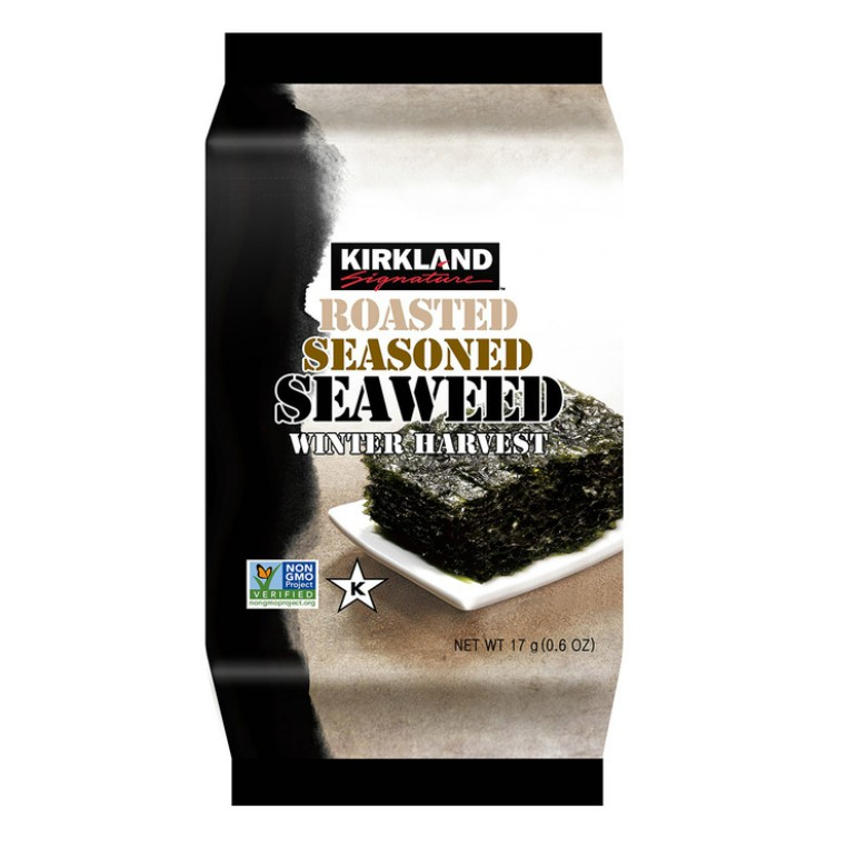 [Kirkland Signature] Roast Seasoned Seaweed 17g Korean traditional
