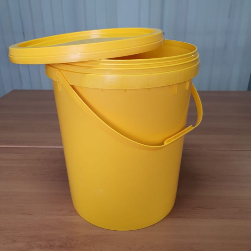 (New) 20 Liter Plastic Bucket/20 Liter Pail (25KG) For Paint/Food