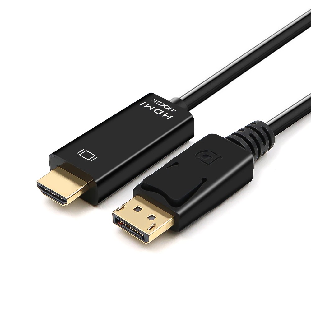 DisplayPort DP to HDMI Cable 4K Cable 1.8m 60Hz for Laptop DP to HDMI